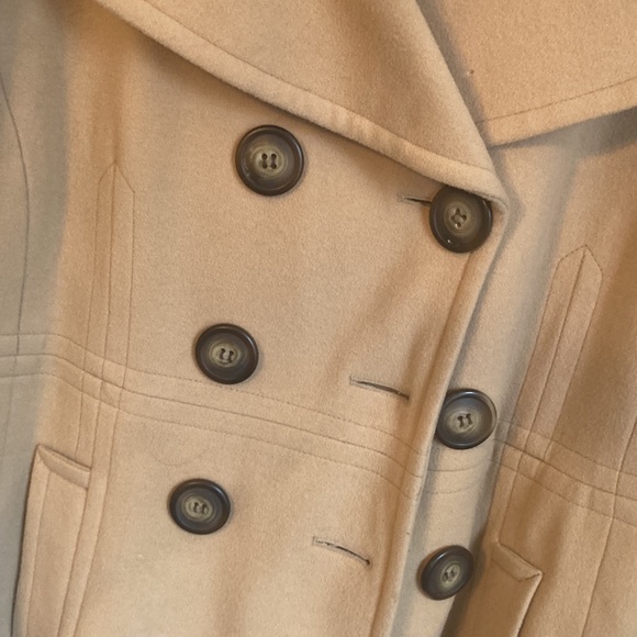 Tribal cream pea coat - Picture 5 of 9